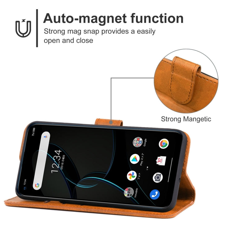 Leather Phone Case For ZTE Libero 5G