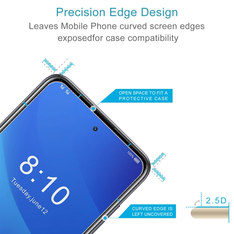 10 PCS 0.26mm 9H 2.5D Tempered Glass Film For Elephone A7H