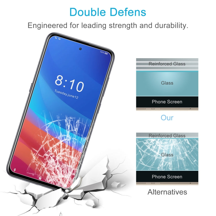 10 PCS 0.26mm 9H 2.5D Tempered Glass Film For Elephone A7H