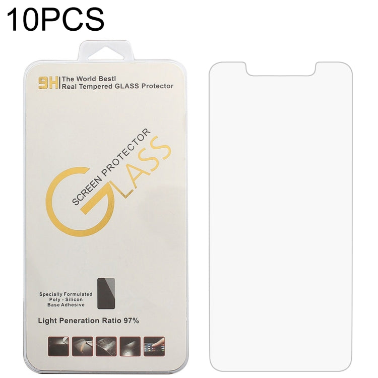 10 PCS 0.26mm 9H 2.5D Tempered Glass Film For Umidigi A3 Pro