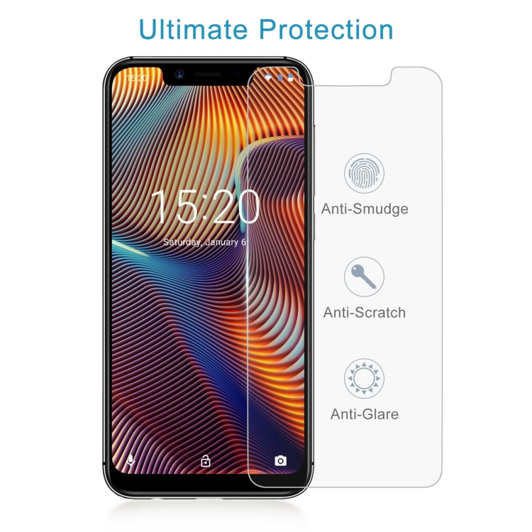 10 PCS 0.26mm 9H 2.5D Tempered Glass Film For Umidigi A3 Pro