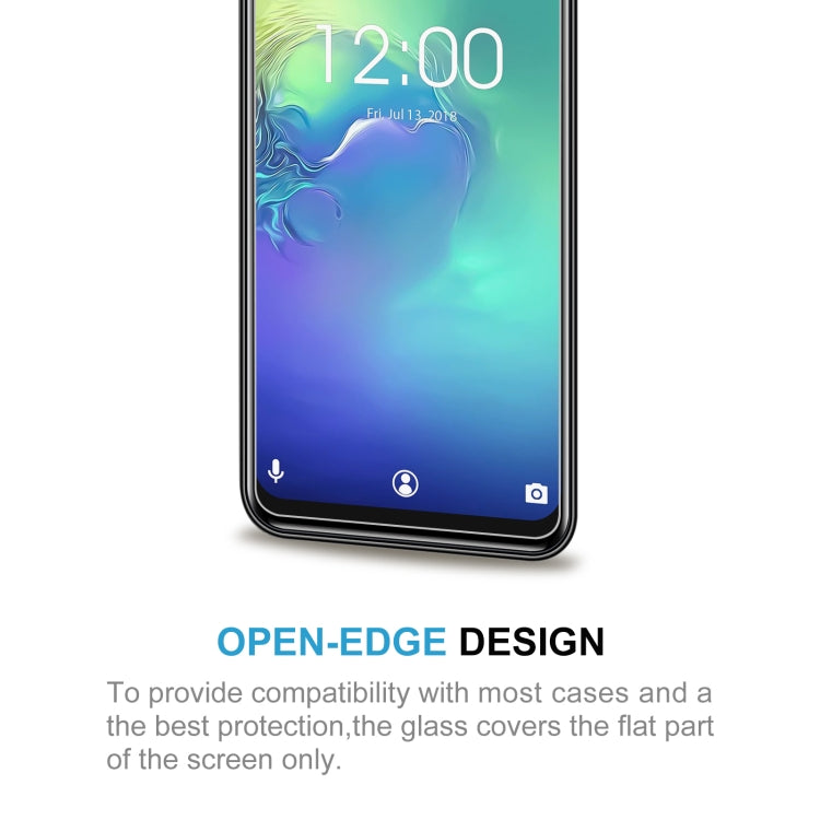 50 PCS 0.26mm 9H 2.5D Tempered Glass Film For Oukitel C15 Pro