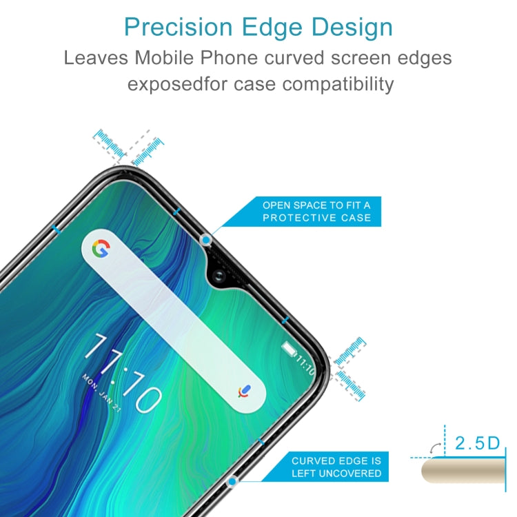 50 PCS 0.26mm 9H 2.5D Tempered Glass Film For Ulefone Power 6