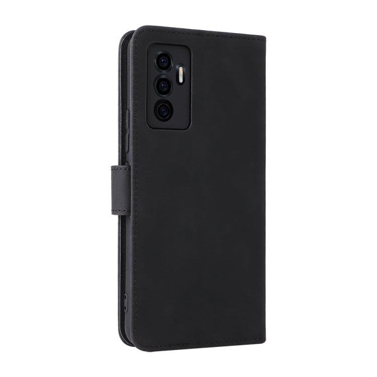 For vivo S10e / V23e Skin Feel Magnetic Buckle Calf Texture PU Phone Case