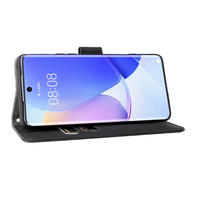 For Huawei nova 9 Skin Feel Magnetic Buckle Calf Texture PU Phone Case