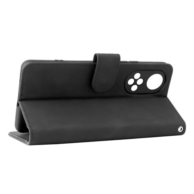 For Huawei nova 9 Skin Feel Magnetic Buckle Calf Texture PU Phone Case