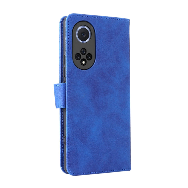 For Huawei nova 9 Skin Feel Magnetic Buckle Calf Texture PU Phone Case