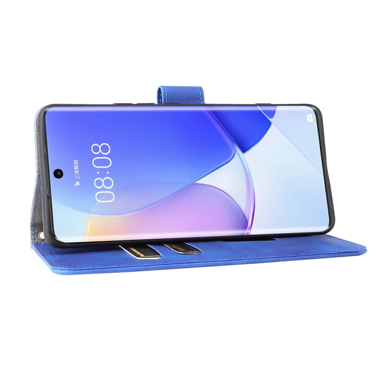 For Huawei nova 9 Skin Feel Magnetic Buckle Calf Texture PU Phone Case