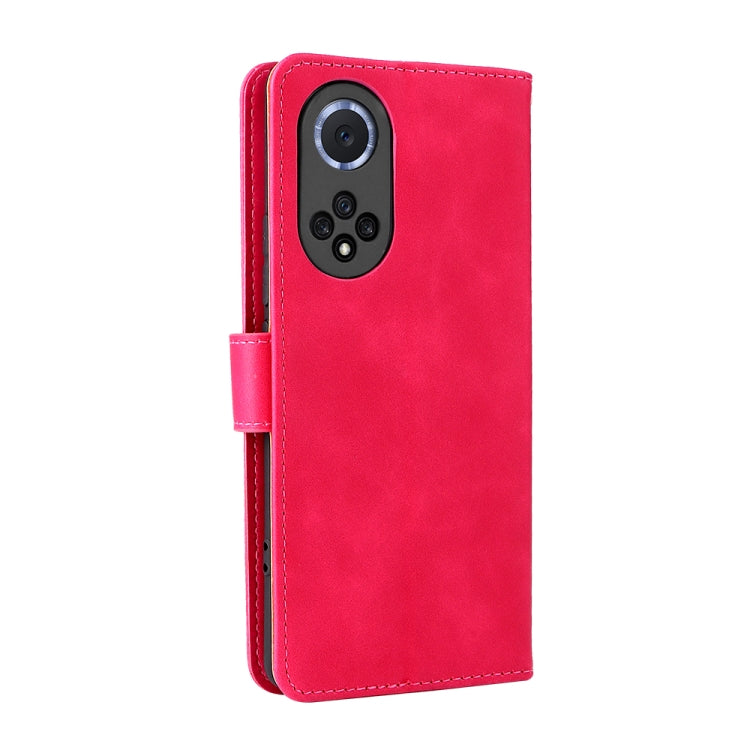 For Huawei nova 9 Skin Feel Magnetic Buckle Calf Texture PU Phone Case