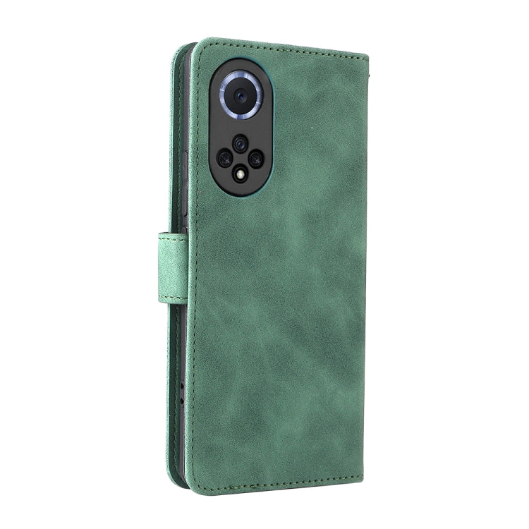 For Huawei nova 9 Skin Feel Magnetic Buckle Calf Texture PU Phone Case