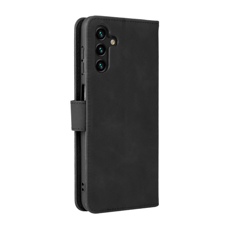 For Samsung Galaxy A13 5G Skin Feel Magnetic Buckle Calf Texture PU Phone Case