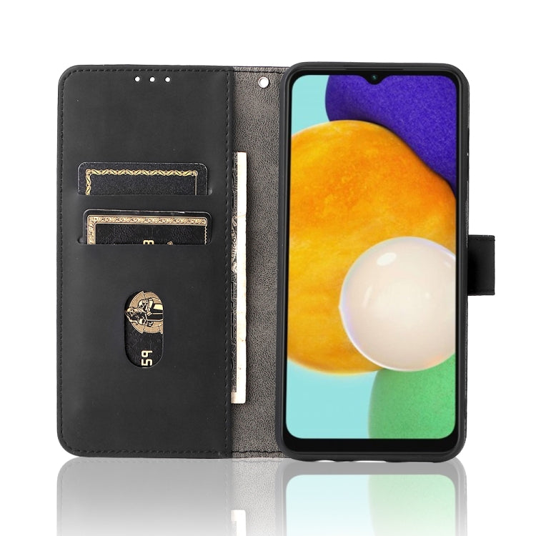 For Samsung Galaxy A13 5G Skin Feel Magnetic Buckle Calf Texture PU Phone Case