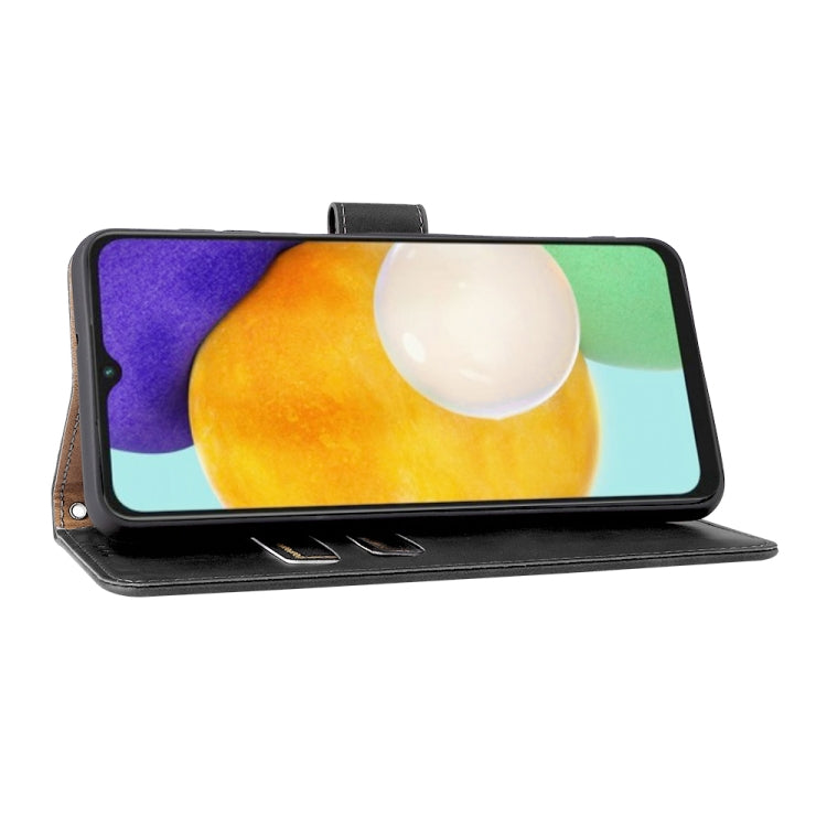 For Samsung Galaxy A13 5G Skin Feel Magnetic Buckle Calf Texture PU Phone Case