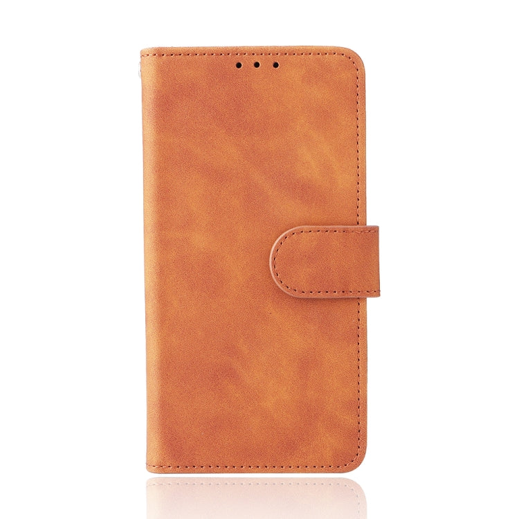 For Samsung Galaxy S22 5G Skin Feel Magnetic Buckle Calf Texture PU Phone Case