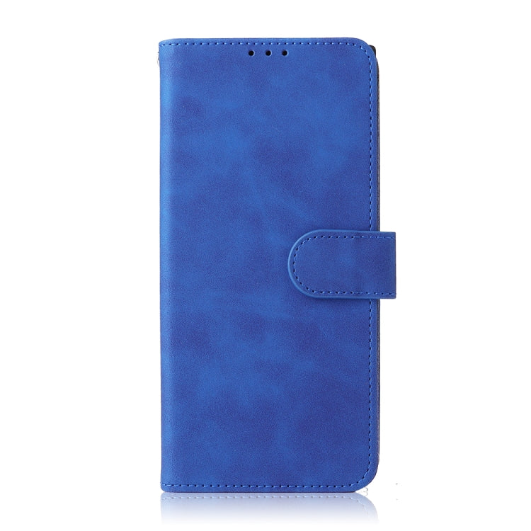 For Samsung Galaxy S22 Ultra 5G Skin Feel Magnetic Buckle Calf Texture PU Phone Case