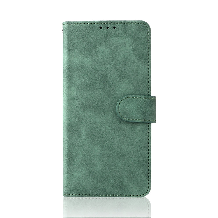 For OnePlus 9RT 5G Skin Feel Magnetic Buckle Calf Texture PU Phone Case