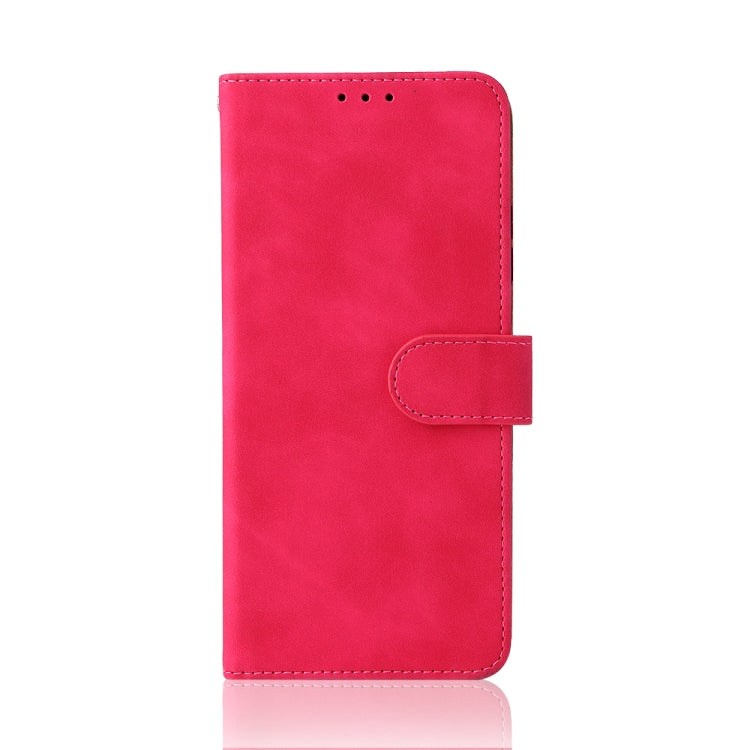 For ZTE Blade V30 Skin Feel Magnetic Buckle Calf Texture PU Phone Case