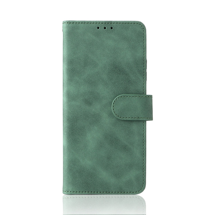 For ZTE Blade V30 Skin Feel Magnetic Buckle Calf Texture PU Phone Case