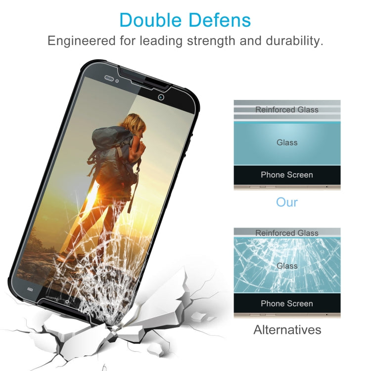 0.26mm 9H 2.5D Tempered Glass Film For Cubot Quest Lite