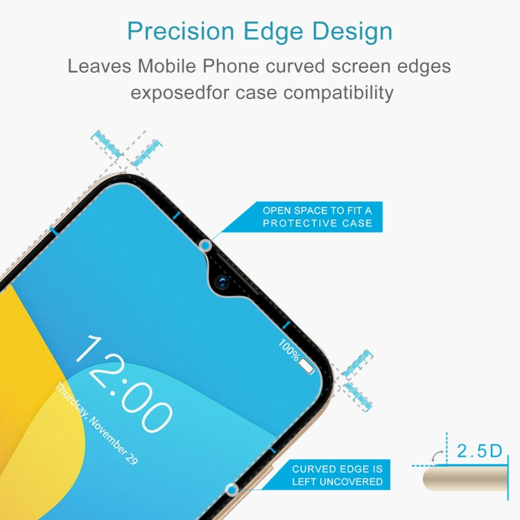 0.26mm 9H 2.5D Tempered Glass Film For Doogee Y8C