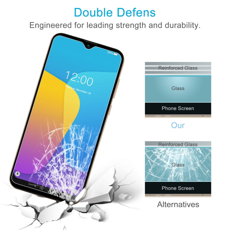 0.26mm 9H 2.5D Tempered Glass Film For Doogee Y8C