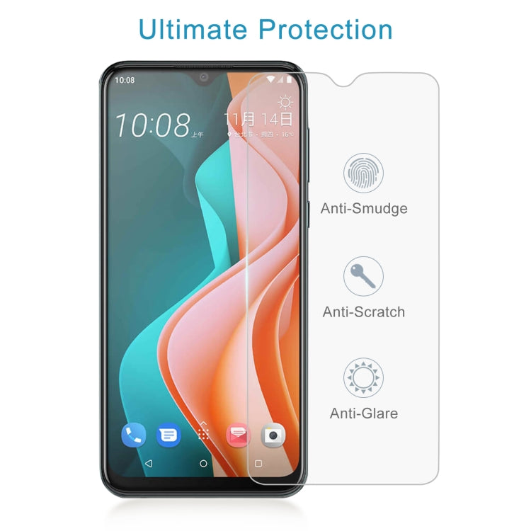 0.26mm 9H 2.5D Tempered Glass Film For HTC Desire 19s