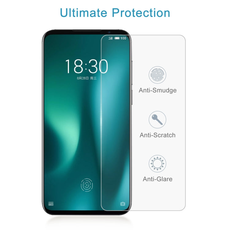 0.26mm 9H 2.5D Tempered Glass Film For Meizu 16s Pro