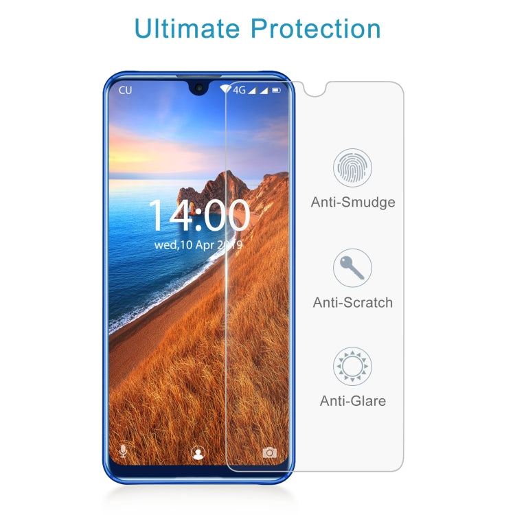 0.26mm 9H 2.5D Tempered Glass Film For Oukitel K9