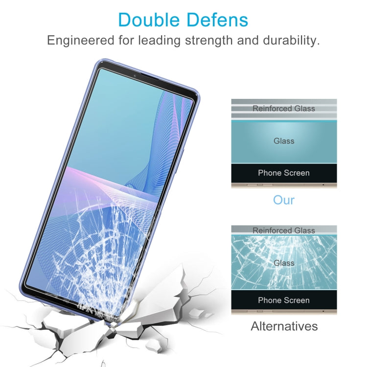 0.26mm 9H 2.5D Tempered Glass Film For Sony Xperia 10 II