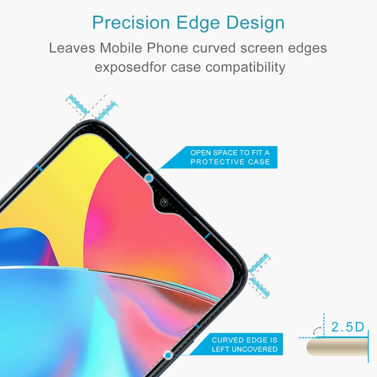 10 PCS 0.26mm 9H 2.5D Tempered Glass Film For Alcatel 3L