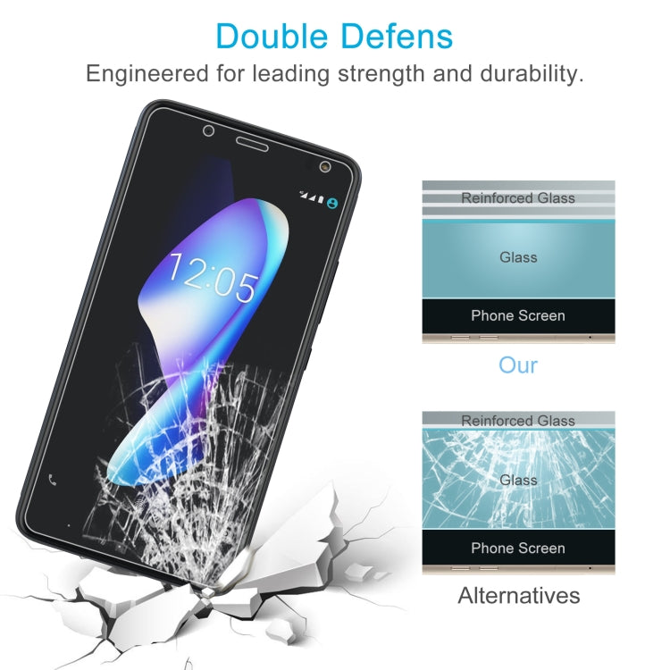 10 PCS 0.26mm 9H 2.5D Tempered Glass Film For BQ Aquaris V Plus