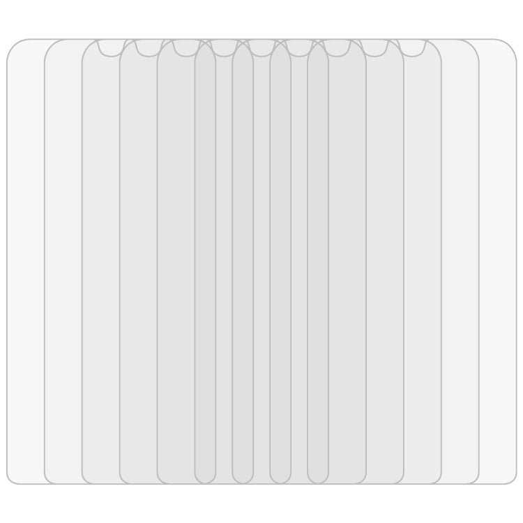 10 PCS 0.26mm 9H 2.5D Tempered Glass Film For Elephone A6 Mini