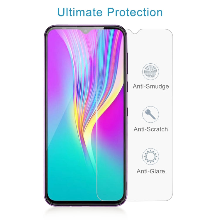10 PCS 0.26mm 9H 2.5D Tempered Glass Film For Infinix Smart 4c