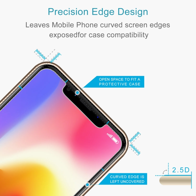 10 PCS 0.26mm 9H 2.5D Tempered Glass Film For Leagoo M11