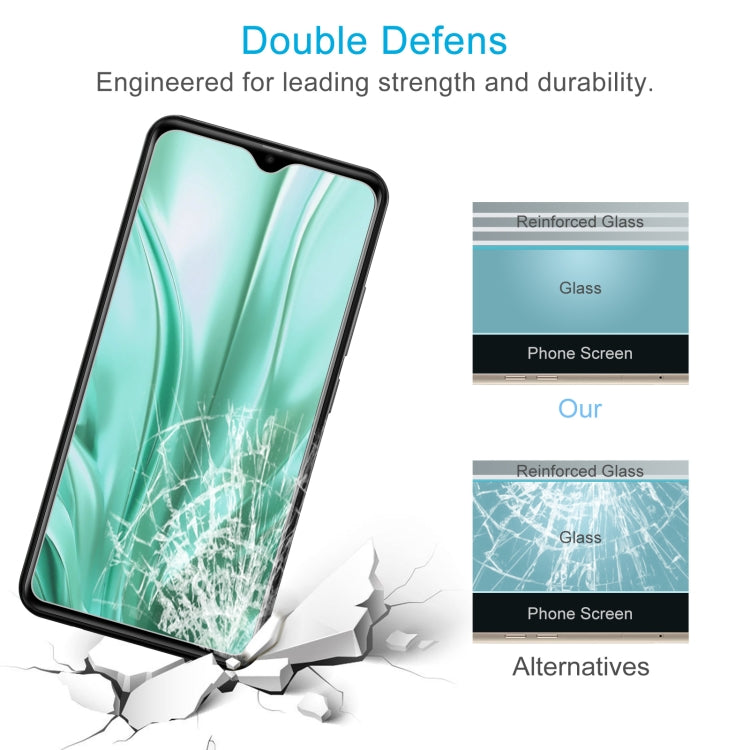 10 PCS 0.26mm 9H 2.5D Tempered Glass Film For Leagoo S11