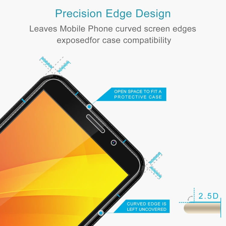 10 PCS 0.26mm 9H 2.5D Tempered Glass Film For Leagoo Z10