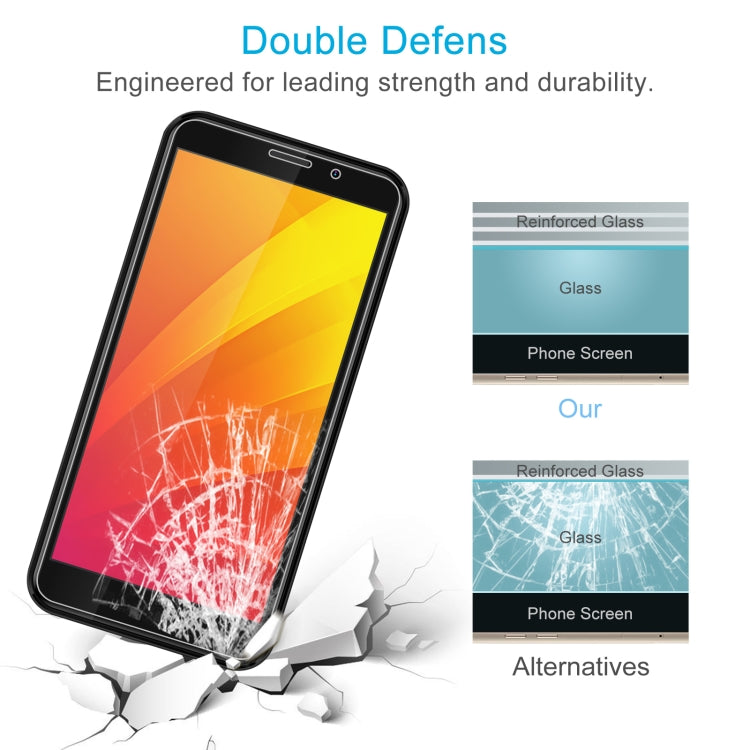 10 PCS 0.26mm 9H 2.5D Tempered Glass Film For Leagoo Z10