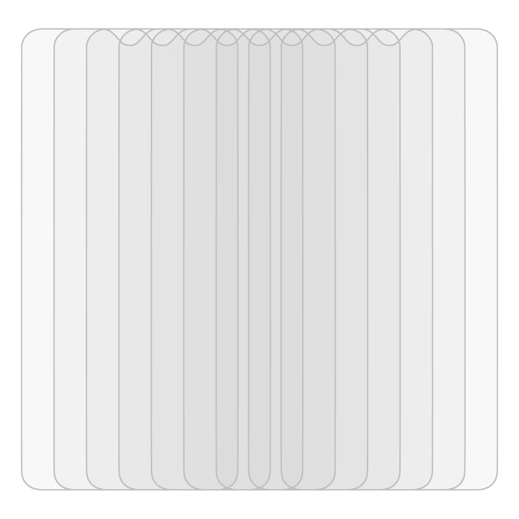 10 PCS 0.26mm 9H 2.5D Tempered Glass Film For Lenovo K10 Plus