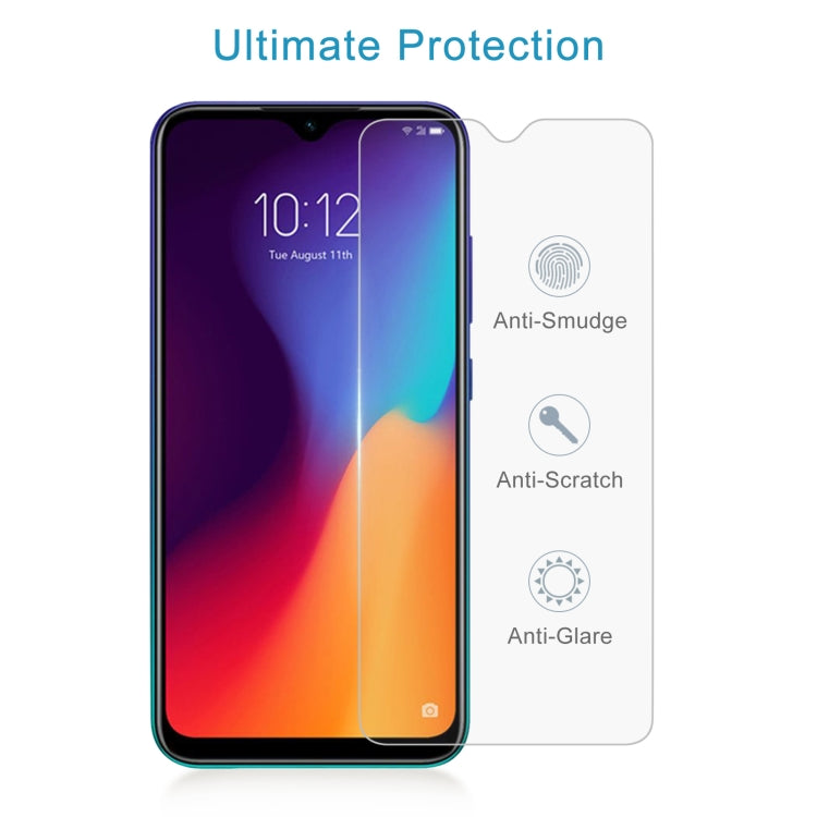 10 PCS 0.26mm 9H 2.5D Tempered Glass Film For Lenovo K10 Plus