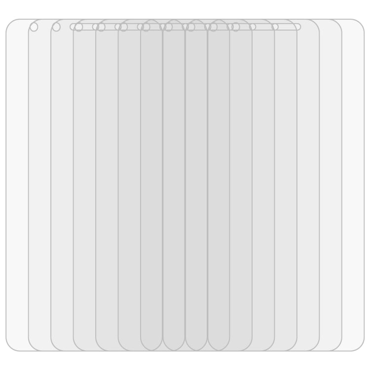 10 PCS 0.26mm 9H 2.5D Tempered Glass Film For LG Aristo 4+