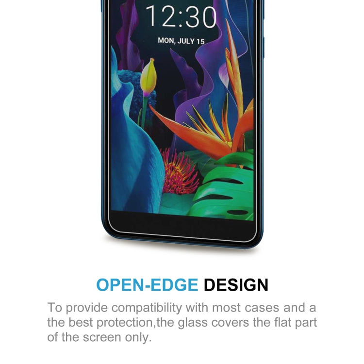 10 PCS 0.26mm 9H 2.5D Tempered Glass Film For LG K20 2019