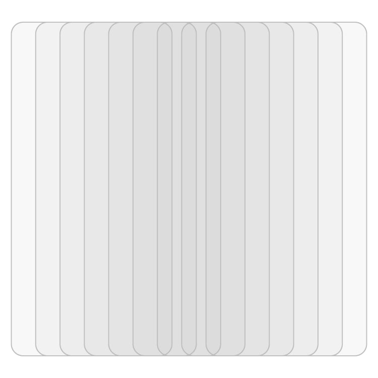 10 PCS 0.26mm 9H 2.5D Tempered Glass Film For Meizu 16T