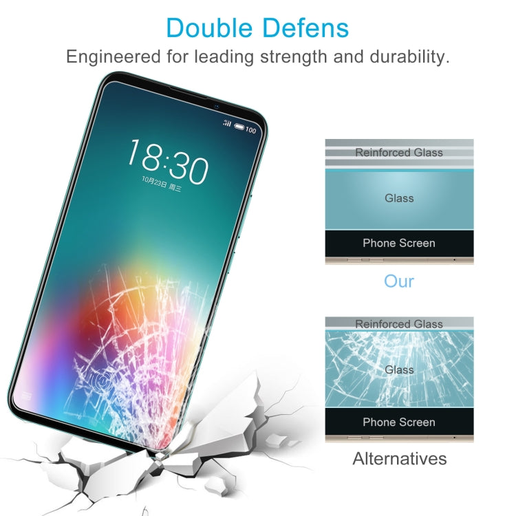 10 PCS 0.26mm 9H 2.5D Tempered Glass Film For Meizu 16T