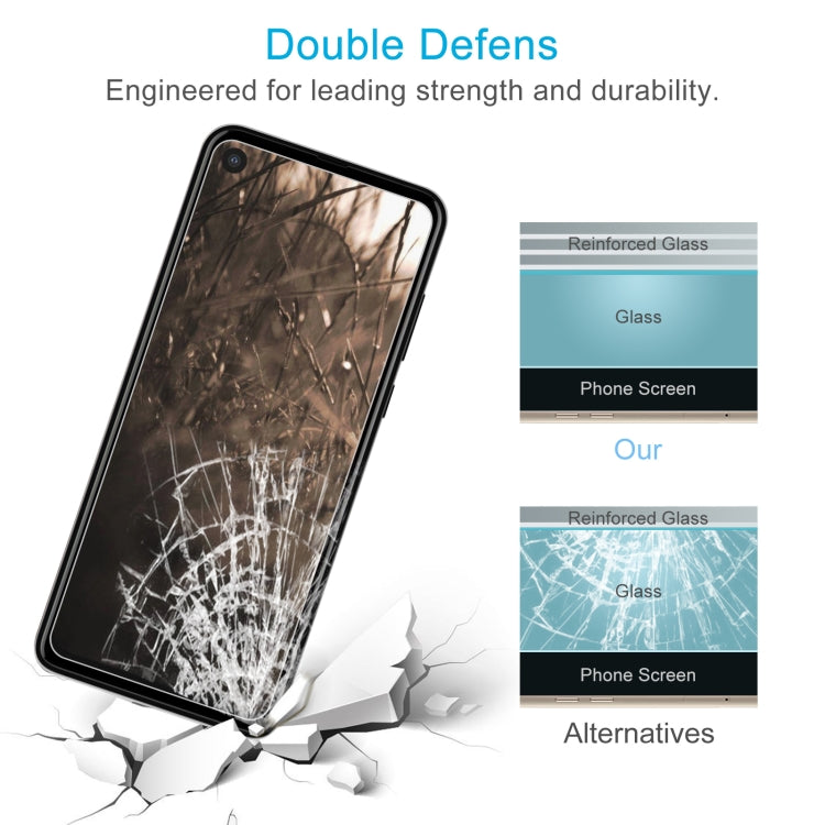 10 PCS 0.26mm 9H 2.5D Tempered Glass Film For Motorola P40