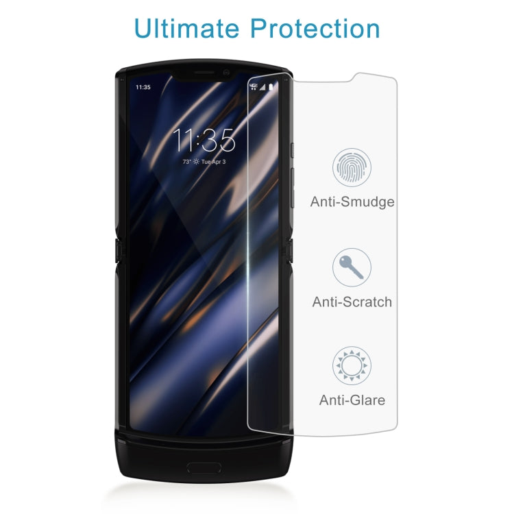10 PCS 0.26mm 9H 2.5D Tempered Glass Film For Motorola Razr 2019