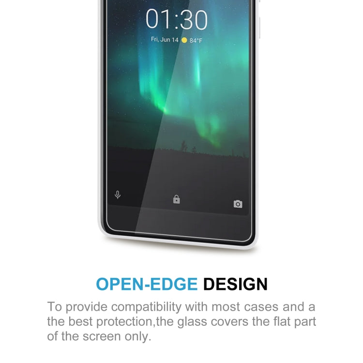 10 PCS 0.26mm 9H 2.5D Tempered Glass Film For Nokia 3.1 A