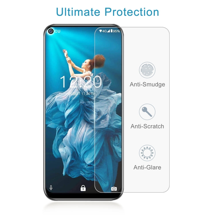 10 PCS 0.26mm 9H 2.5D Tempered Glass Film For Oukitel C17