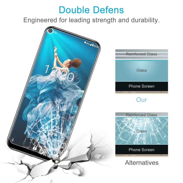 10 PCS 0.26mm 9H 2.5D Tempered Glass Film For Oukitel C17