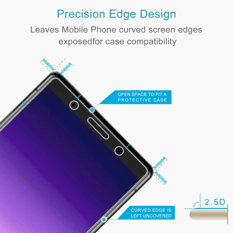 10 PCS 0.26mm 9H 2.5D Tempered Glass Film For Sony Xperia 2