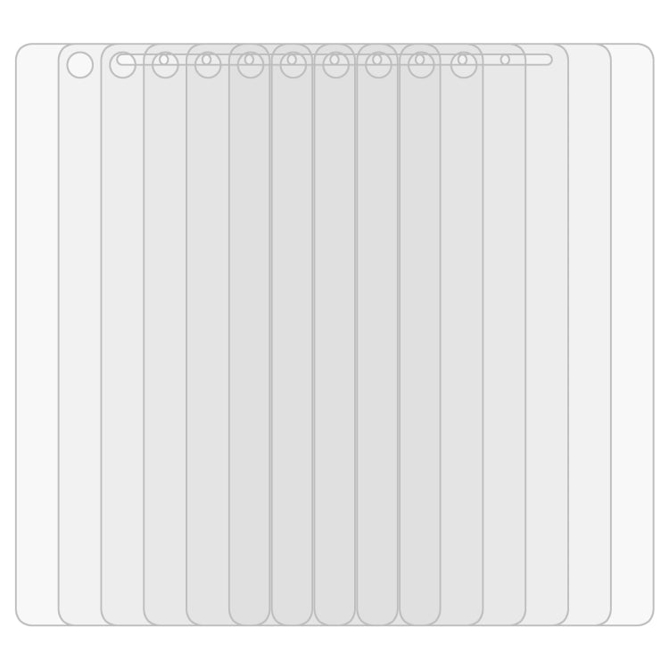 10 PCS 0.26mm 9H 2.5D Tempered Glass Film For Sony Xperia Ace